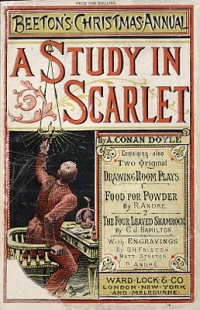1 декабря 1887 года вышел в печать «Этюд в багровых тонах»