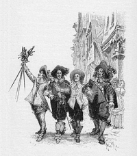 14 марта 1844 года начал публиковаться роман А. Дюма «Три мушкетёра»
